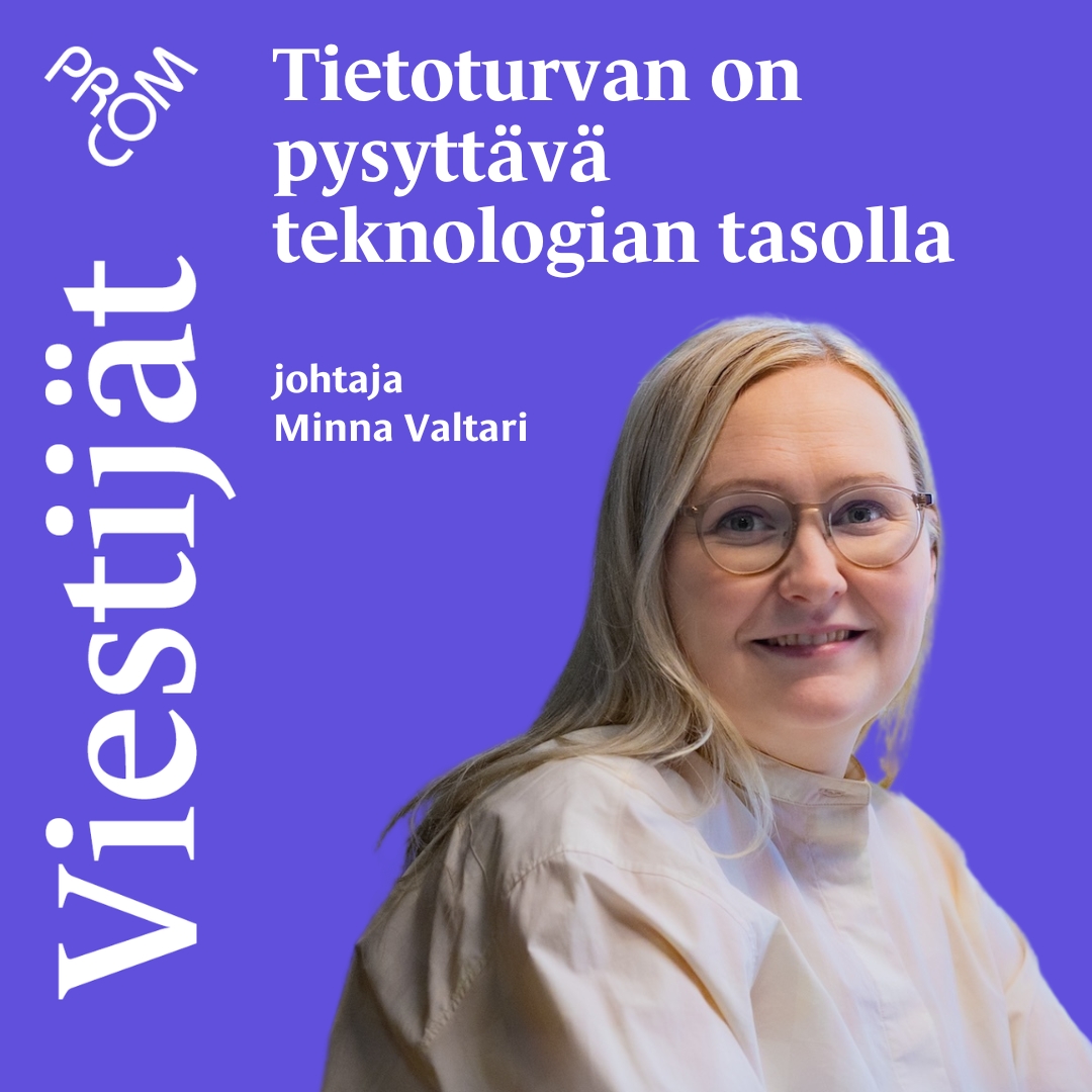 Tietoturva-asioista huolehtiminen on käytännössä edellytys onnistuneelle viestinnälle, kirjoittaa <a href="/minnavaltari/">Minna Valtari</a> Viestijät-blogitekstissään.

Lue teksti: procom.fi/viestijat/vast…

#viestintä #tietoturva
