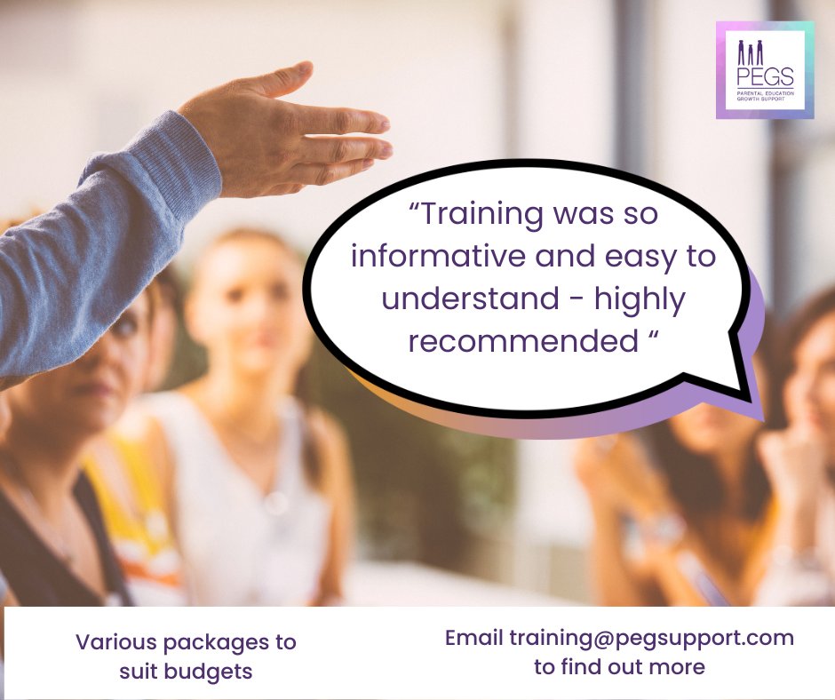 We have some upcoming professional training dates. If you are interested in Child to Parent Abuse training get in touch at training@pegsupport.com