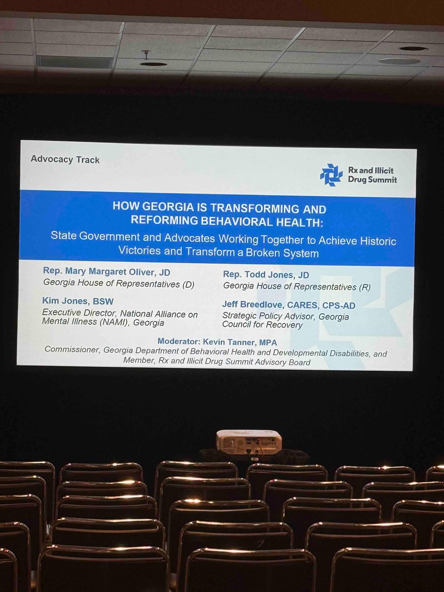 Commissioner Tanner had the privilege to attend the RX Summit and moderate a few sessions after leading a panel discussion with NAMI’s executive director Kim Jones, Georgia Council for Recovery Jeff Breedlove, Representative Todd Jones and Representative Mary Margaret Oliver!