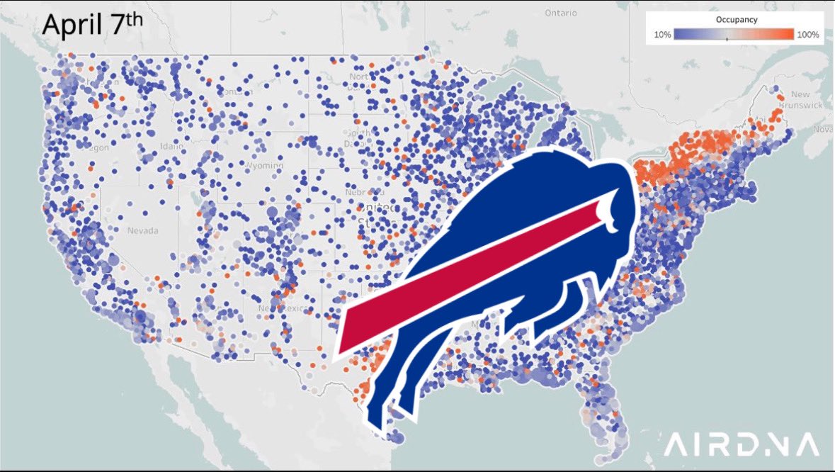 heyitsandreah's tweet photo. all roads lead to buffalo

(airbnb bookings for the eclipse via @Jamie_Lane) https://t.co/5EqRlP0cZg