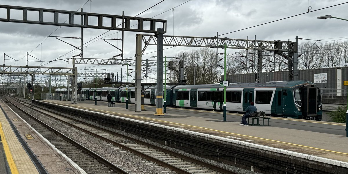 730220 2Q24 1248 Crewe to Nuneaton @ Nuneaton #class730