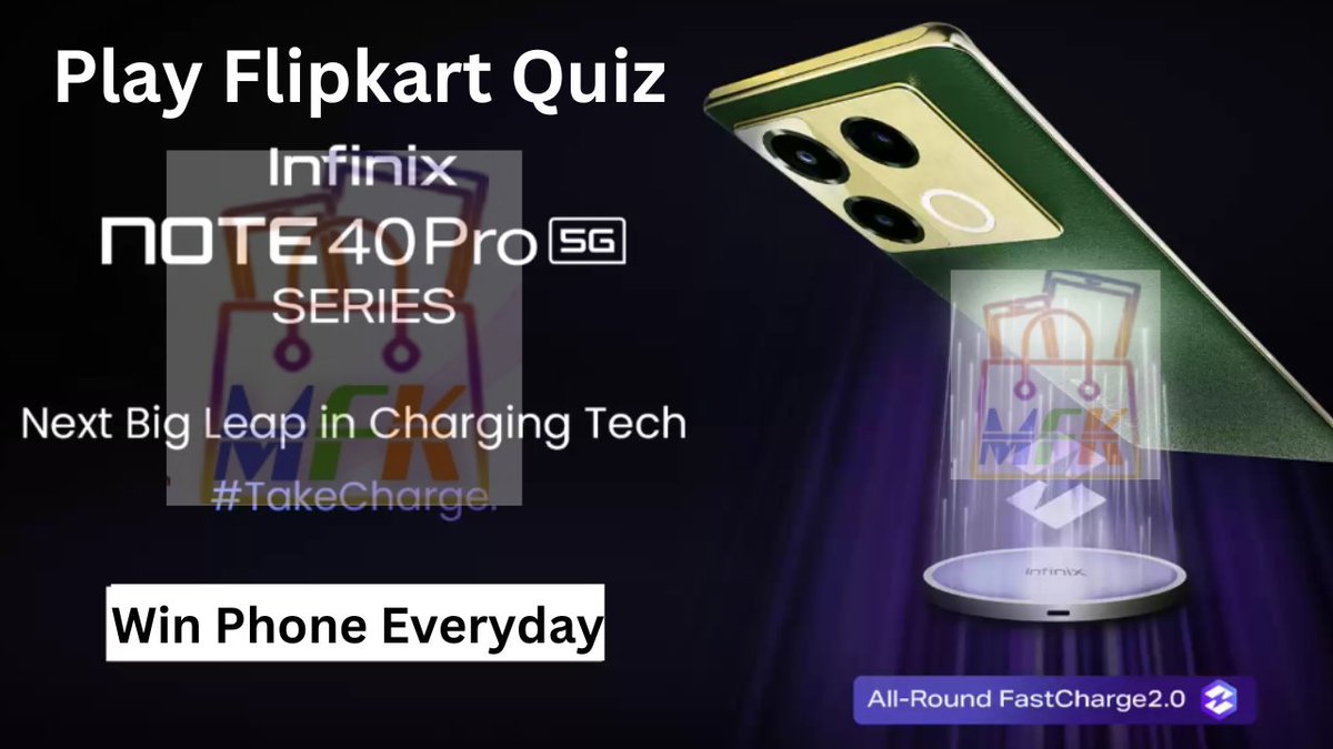 Infinix Note 40 Pro Quiz Answer Win Phone Everyday #PlayOnMaalFreeKaa And #Win #MaalFreeKaa maalfreekaa.in/2024/04/infini… #Flipkart #Infinix #InfinixNote40Pro #QuizAnswer #Contest #ContestAlert #WinPhone #Everyday