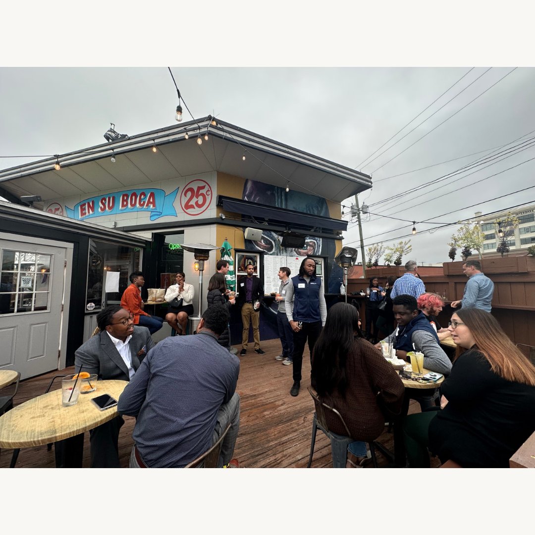 VACreditUnions's tweet photo. A huge thank you to everyone who joined us at our Emerging Professionals Network event yesterday at En Su Boca! Grateful to have PB Mares as our sponsor - and those tacos were a hit! ๐ฎ #networking #epn #vacul https://t.co/KMaHI8oqcE