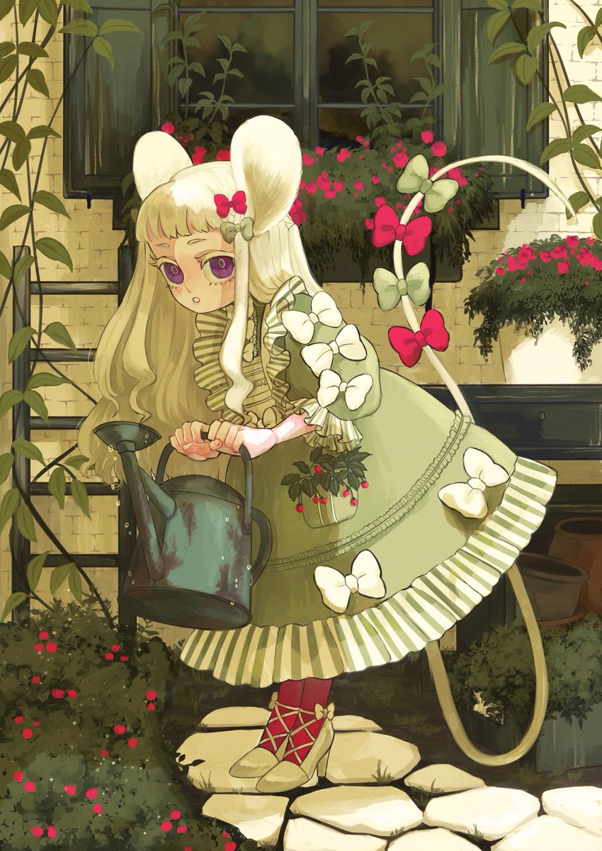 「Gardener#目が疲れたから緑の作品が見たい 」|白鯨堂こち🌸ｺﾐﾃｨｱ【C50b】のイラスト