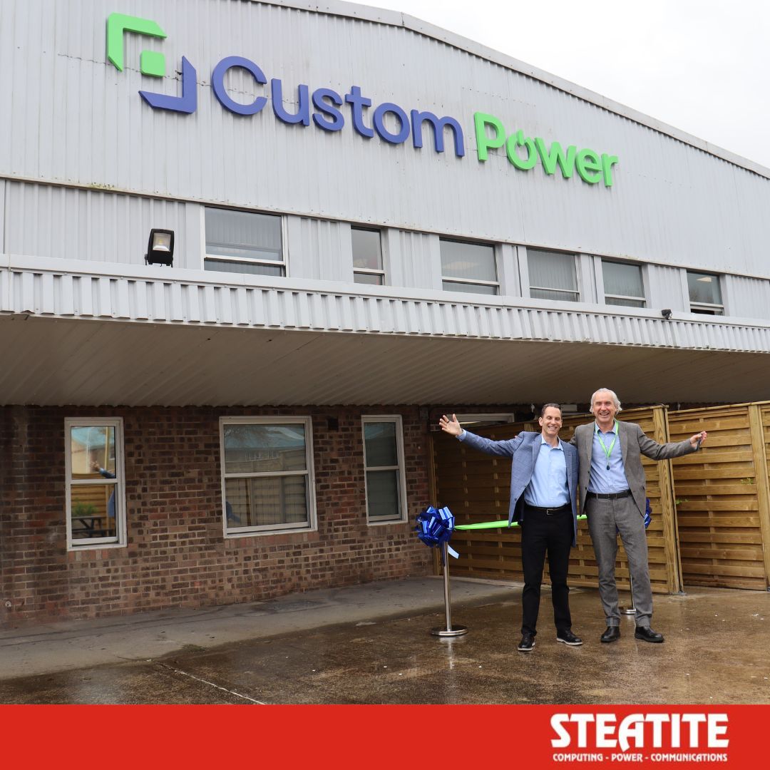 Steatite's tweet image. Last week we announced that our battery business unit has rebranded as Custom Power. Today we unveiled our smart new branding and welcomed staff, customers and local VIPs to our site in Crewkerne. Read the full story: steatite.co.uk/category/news/

#BatteryDesign #BatteryManufacturer