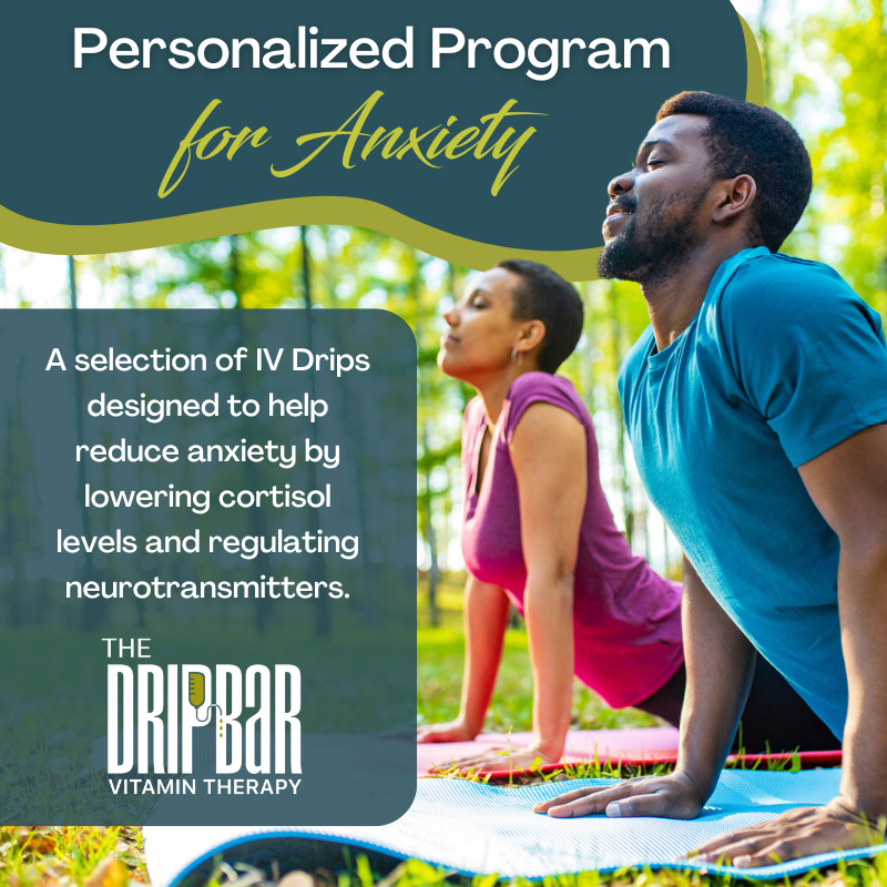 dripbarsuwanee's tweet photo. Our Personalized Program uses calming IV Drips to help manage symptoms of anxiety and improve stress levels. Contact us to learn more. (Not intended to diagnose, treat, cure, or prevent any disease.  Please see FDA Disclaimer on our website.) #TheDRIPBaRSuwanee https://t.co/UuP3mmoaky