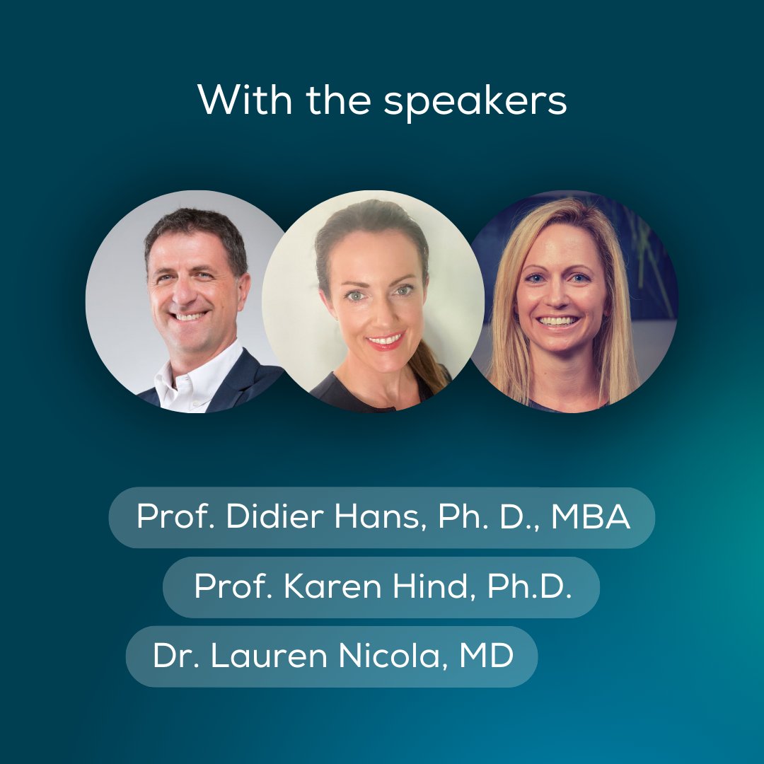 Medimaps Group is pleased to announce that clinical experts Dr. Lauren Nicola (@LaurenGoldingMD), Prof. Karen Hind (@karenhindphd), Prof. Didier Hans will hold a virtual #ProductTheaterSession at the ISCD virtual meeting.