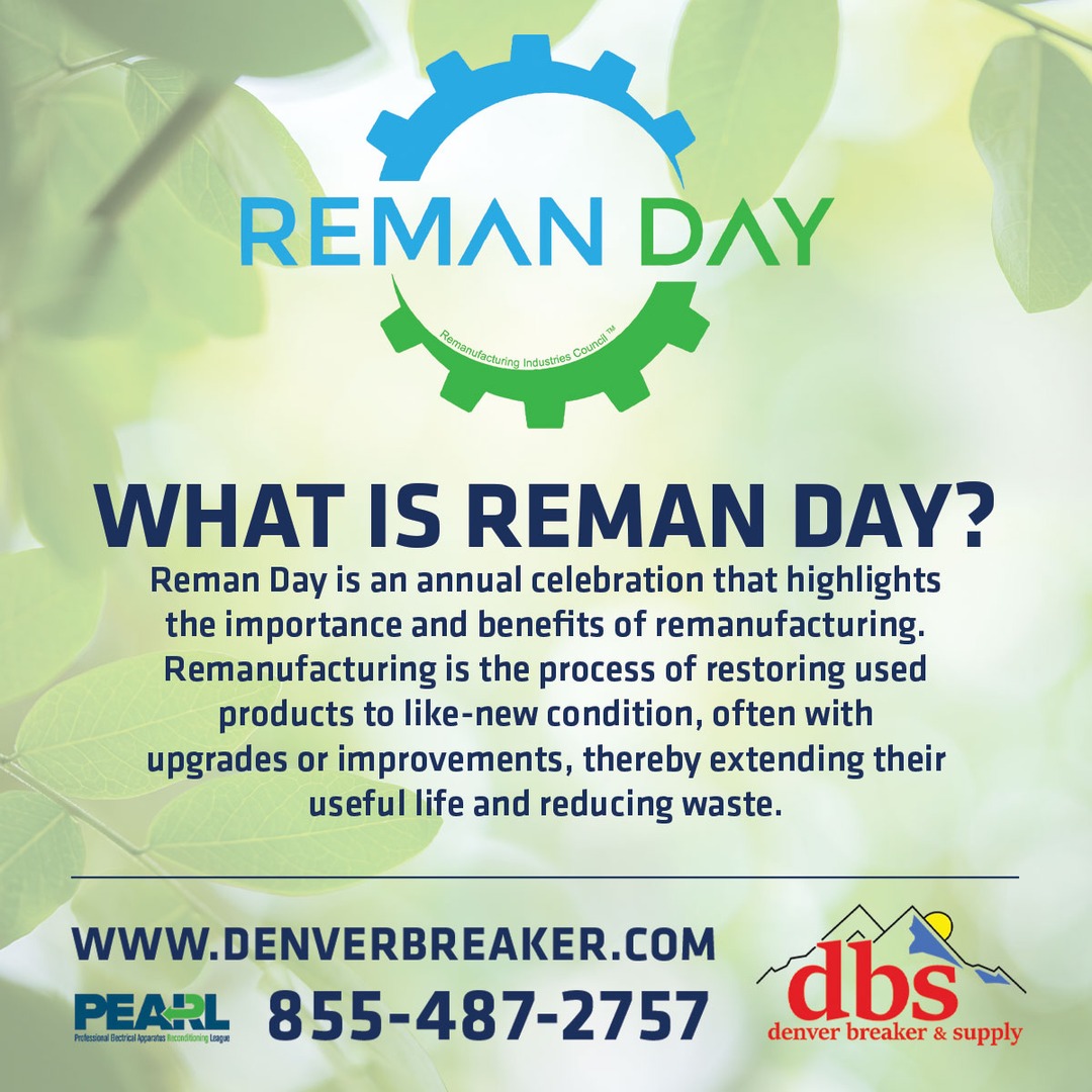 👉 National Reman Day is April 11th
👉 Global Reman Day is April 14th

Reman Day is a day to recognize the contributions of the remanufacturing industry to sustainability, resource conservation, and the circular economy. 🍃😊 #RemanDay #environment #RemanDay2024 #sustainability