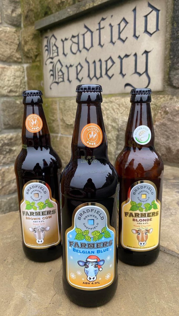 Three is the magic number! Did you know, we now offer Gluten Free bottle options in Farmers Blonde, Brown Cow & Belgian Blue? Available in store & for home delivery (delivery fees apply) 🍻 #glutenfree #ThursdayThoughts #threeisthemagicnumber