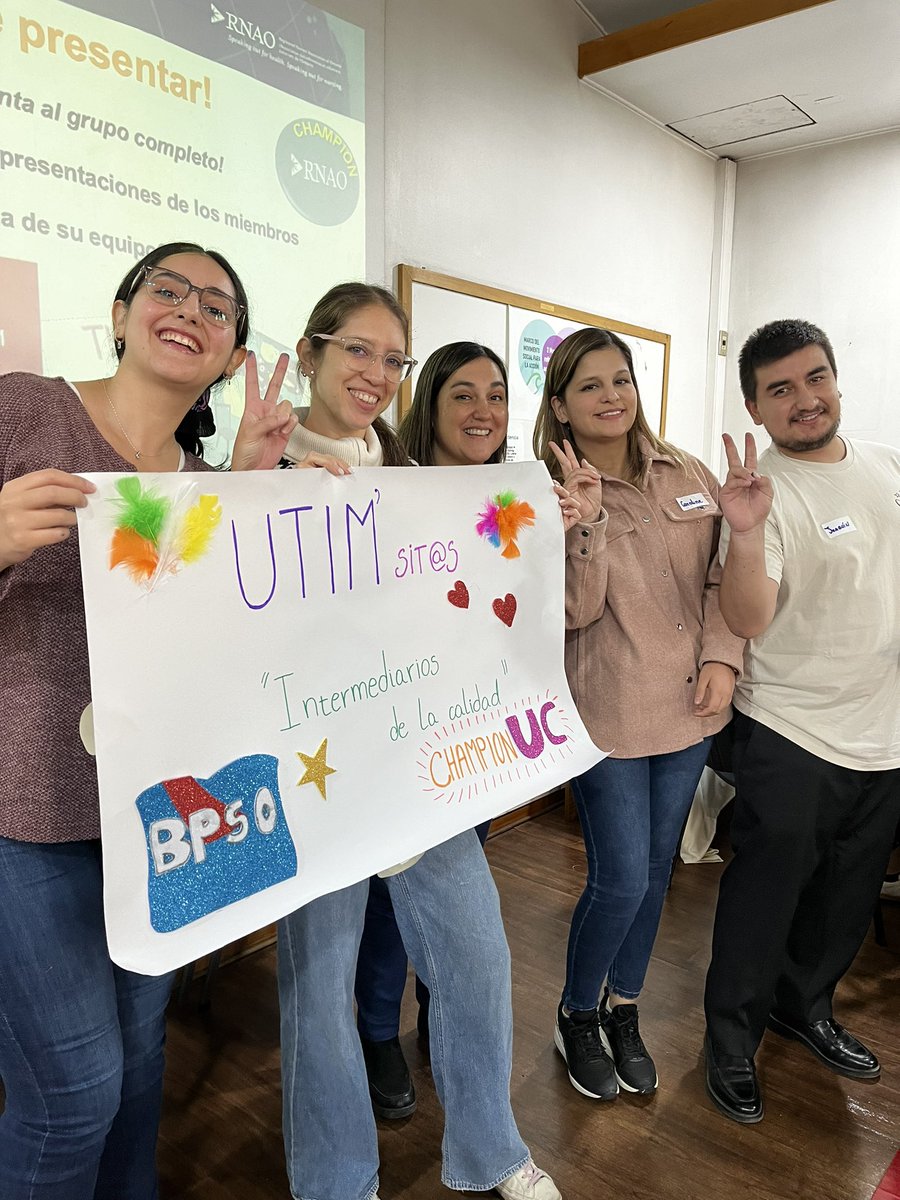 UTIMsit@s presentes 🏆 @RNAO @DorisGrinspun @ElisaPazVT @bpsoucchristus @ucchristus @sabadv #bpso #bpsoucchristus