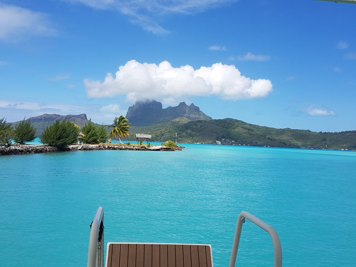 Woke up to snow this morning so thought I'd post this instead #BoraBora #travel #DreamHoliday