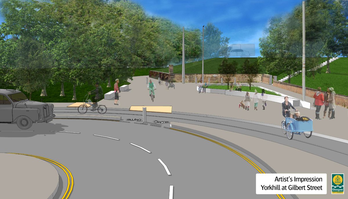 Share your thoughts on the Connecting Yorkhill and Kelvingrove #ActiveTravel project which will see neighbourhood improvements that encourage walking, wheeling and cycling. View the emerging designs and complete the survey 👉 glasgow.gov.uk/connectingyork…