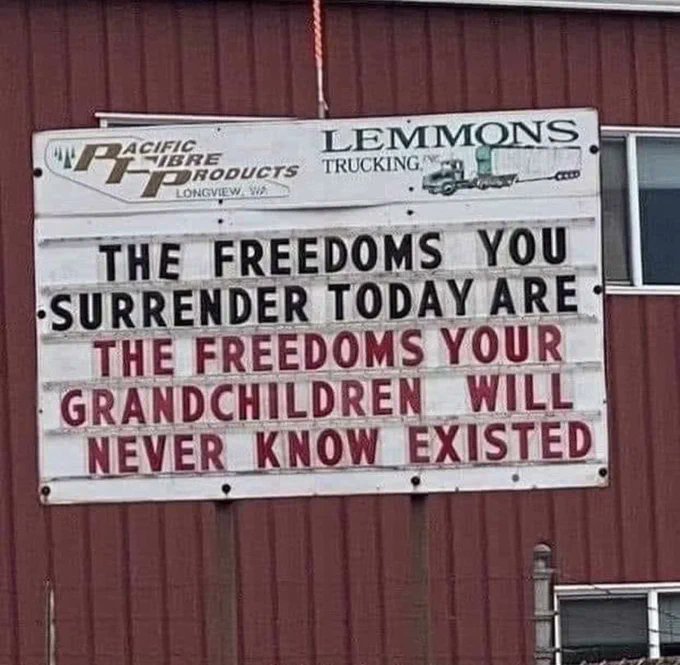#PeriklesDepot #MAGA #AmericaFirst #Trump2024 🔥 THE FREEDOMS YOU SURRENDER TODAY ARE THE FREEDOMS YOUR GRANDCHILDREN WILL NEVER KNOW EXISTED!‼️
