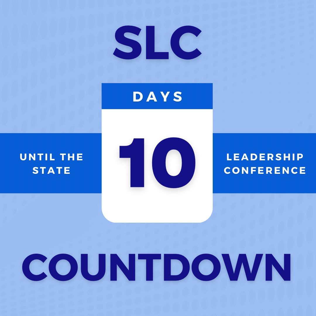 10 days until Missouri SLC! Time to get excited!