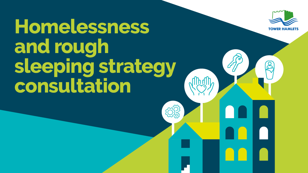We're consulting about homelessness and rough sleeping in #TowerHamlets and want to hear your views. 💬 Have your say about the key priorities that we're proposing which will lead our efforts to tackle this growing social issue. Find out more orlo.uk/lMpYP