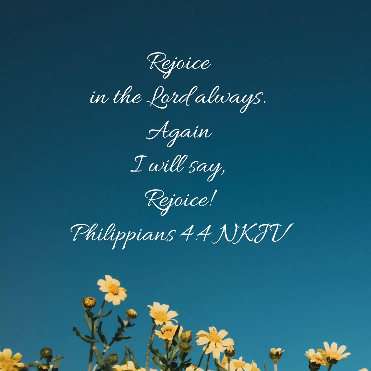Rejoice! And be exceedingly glad!

'Rejoice' means to have 'joy' again. With the God of the Bible we have many reasons to have joy and to have joy again. 

Philippians 4:4 NKJV
Rejoice in the Lord always. Again I will say, rejoice!
   
#mannaintheword