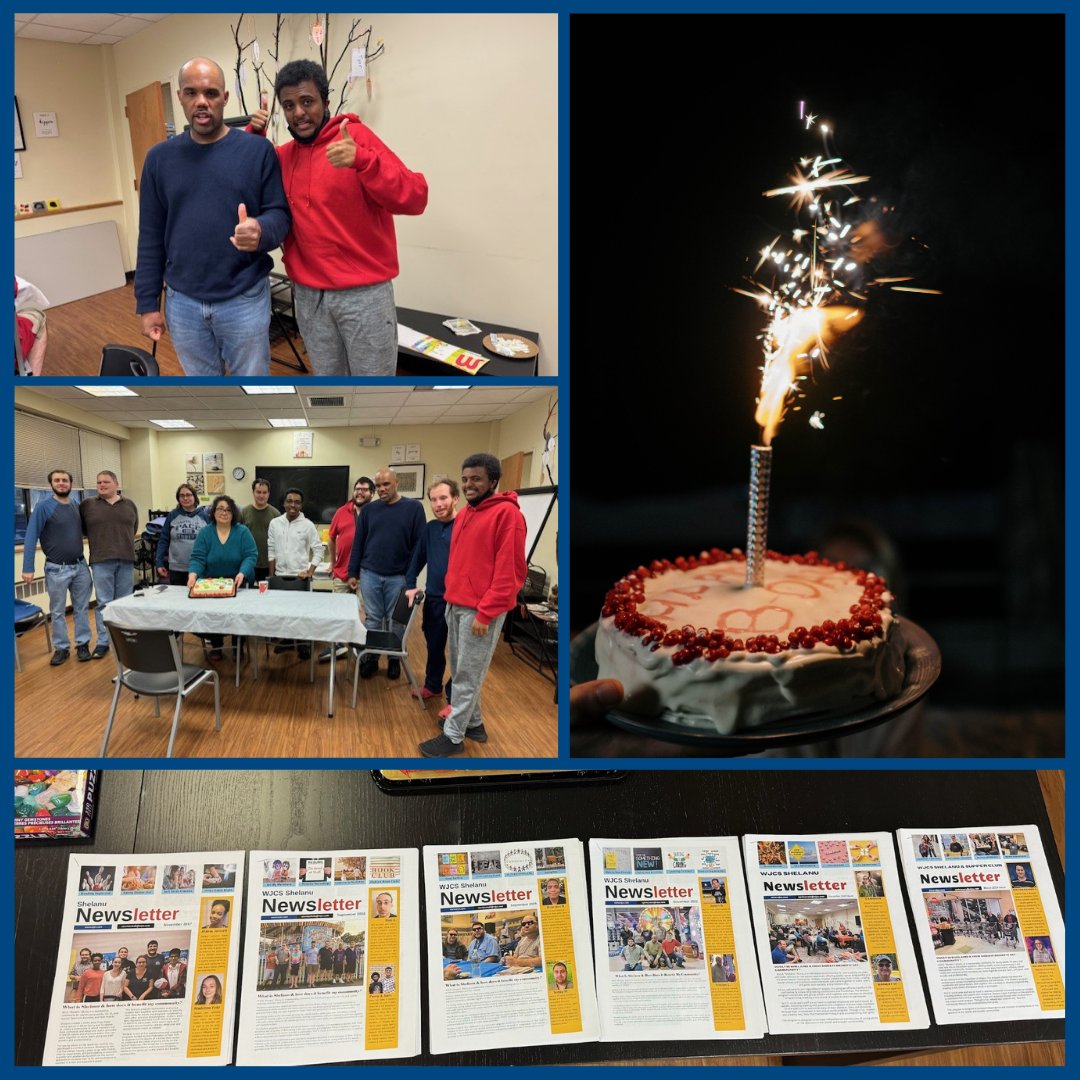 WJCS Shelanu is spreading birthday joy from January to March, celebrating life and independence! Our Shelanu members have been managing their own food budget & mastering time management skills. We sang along all night with 80's themed DJ bingo!