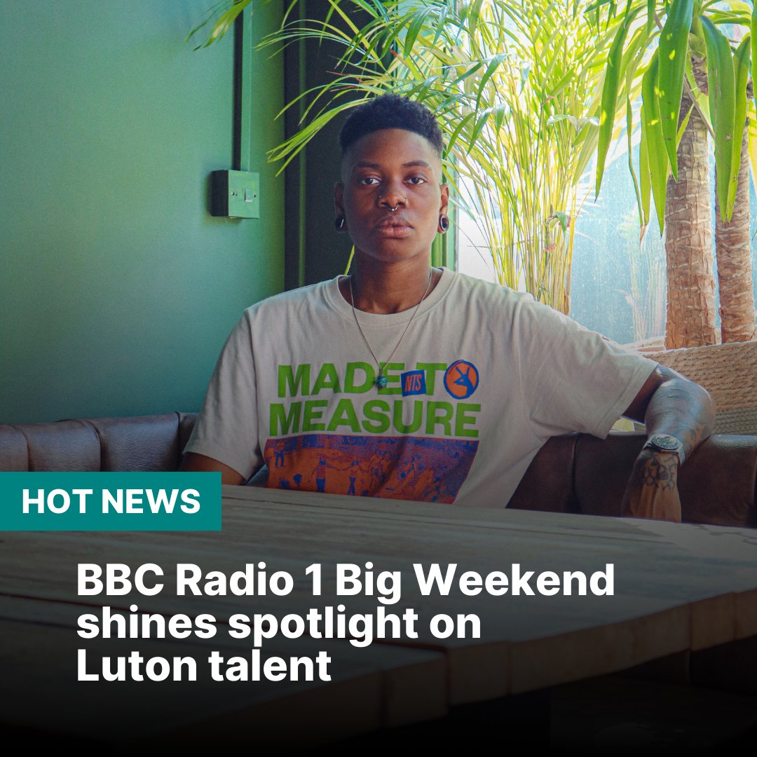 This year's BBC Introducing stage is set to showcase some incredible homegrown talent from Luton 🎶🎉 And we can't wait to see them perform 👏 Read the full story 👉 place.stepforwardluton.co.uk/big-weekend-lu… #BigWeekend