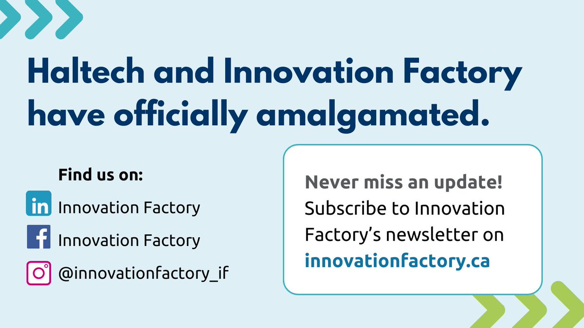 Missed the big news? 🎉 Haltech &amp; Innovation Factory have officially joined forces and  we're excited to continue growing with you on Innovation Factory’s LinkedIn.

👉Find us here: linkedin.com/company/innova…
