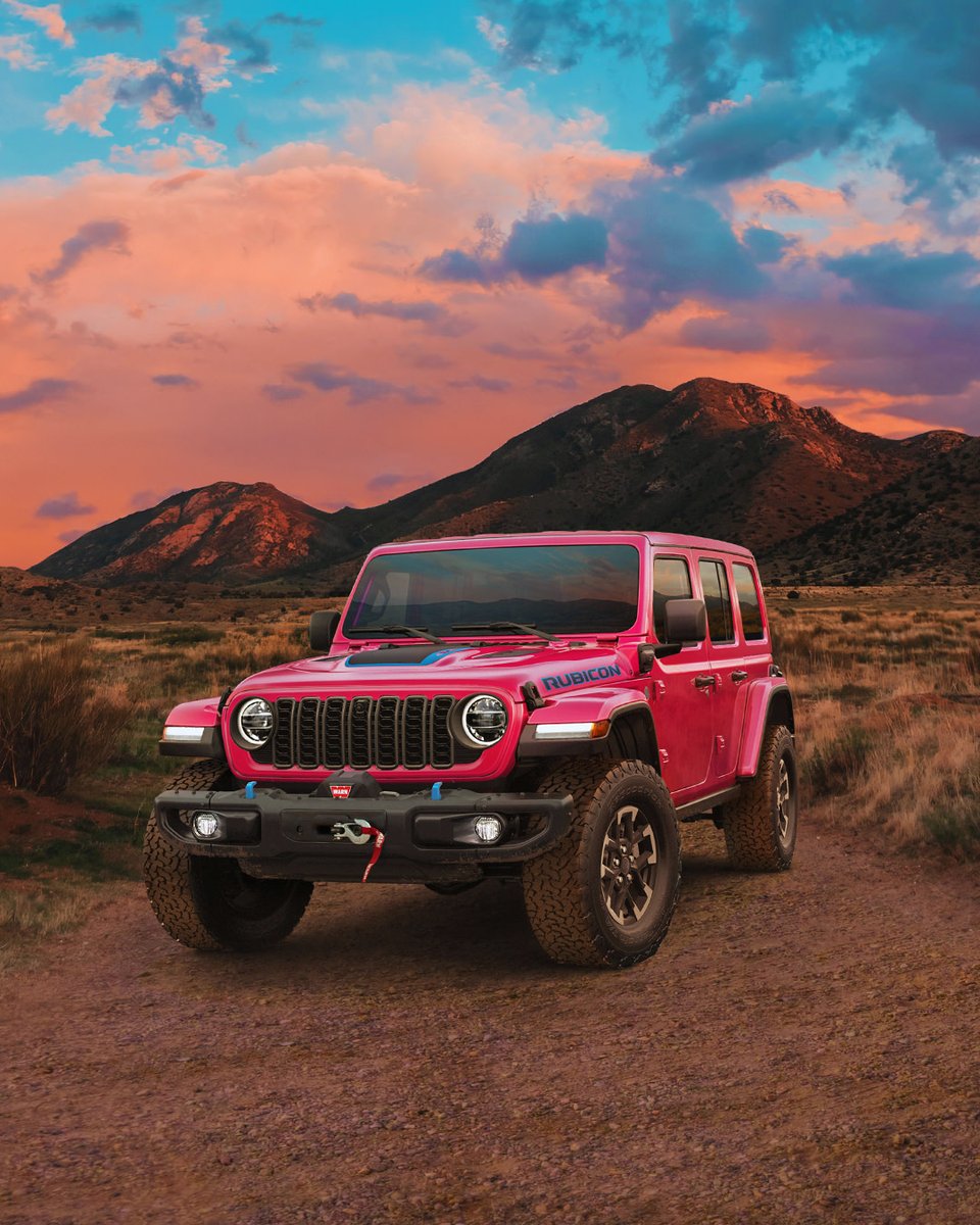 We’re giving the people what they’ve asked for this #4x4Day. Think pink. Tuscadero is back for a limited time. Contact your dealer for more details.