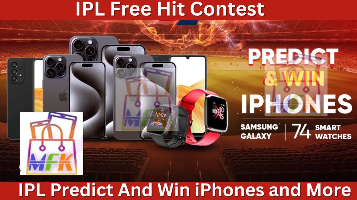 Aaj Ka IPL Match Predict And Win iPhone 15 Pro Max #PlayOnMaalFreeKaa And #Win #MaalFreeKaa maalfreekaa.in/2024/04/aaj-ka… #AajKaIPLMatch #IPLWin #IPLContest #IPL #iPhone15ProMax #PredicAndWin #IPLFreeHit