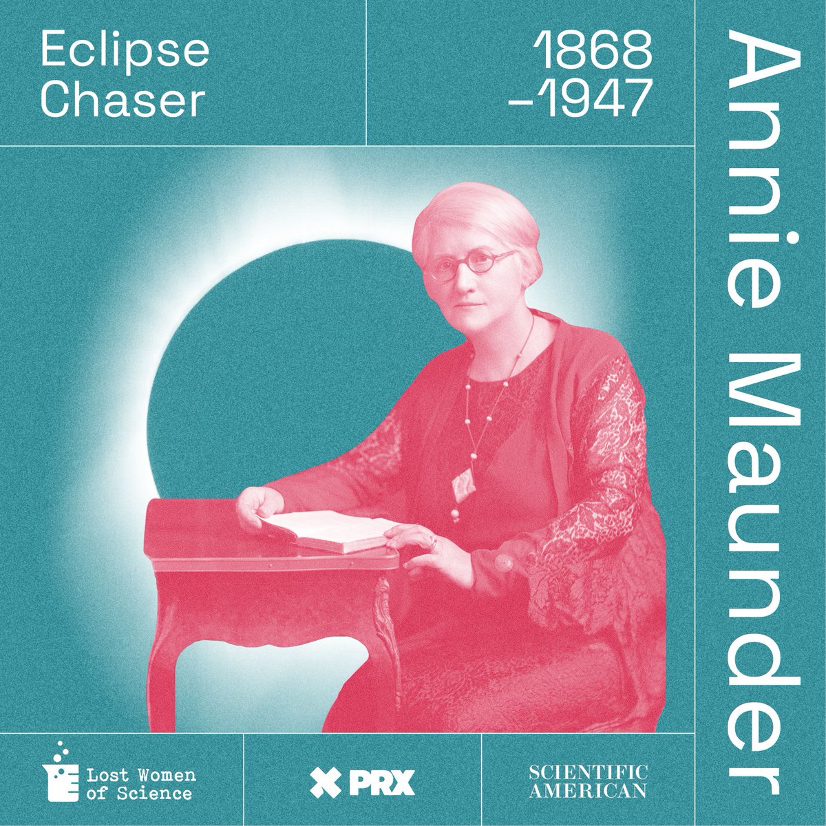 In North America on April 8 we are experiencing a solar eclipse, so this week on Lost Women of Science we learn about Annie Maunder, who was fascinated by the secrets of the sun and was determined to travel the globe and unlock them. Listen to the episode at the link in our bio!