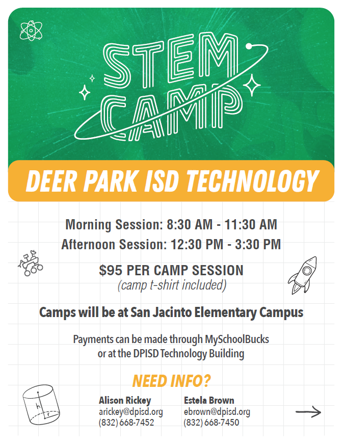 Go to sc.dpisd.org for more information!
