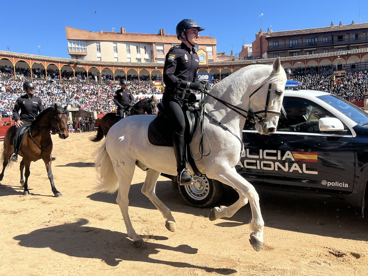 👮🏻Profesionalidad, modernidad y cercanía, esto es lo que ha puesto de manifiesto la Exhibición de la Policía Nacional que se ha celebrado en #Toledo por su bicentenario con más de 6.000 escolares. Nuestra seguridad está en las mejores manos. Orgullo 🇪🇸 #BicentenarioPolicía