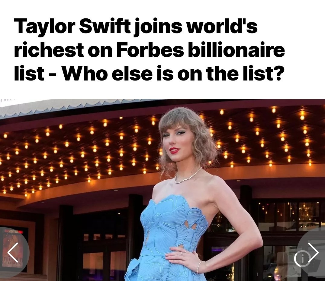 Congratulations to @taylorswift13 for reaching a net worth $1.1 billion, thanks to her fans. A reminder that top three Hamas leaders' net worth is: 💰 Ismail Haniyeh - $4 billion 💰 Khaled Mashal - $5 billion 💰 Mousa Abu Marzouk - $3 billion Thanks to European aid money.