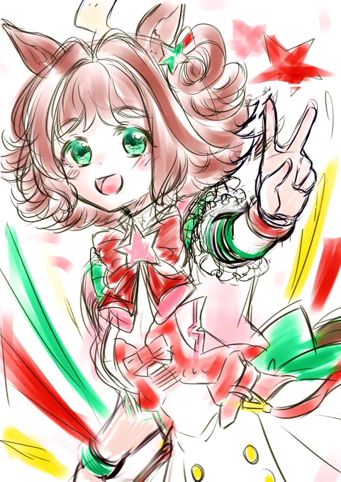 ラインクラフトちゃんラフ 