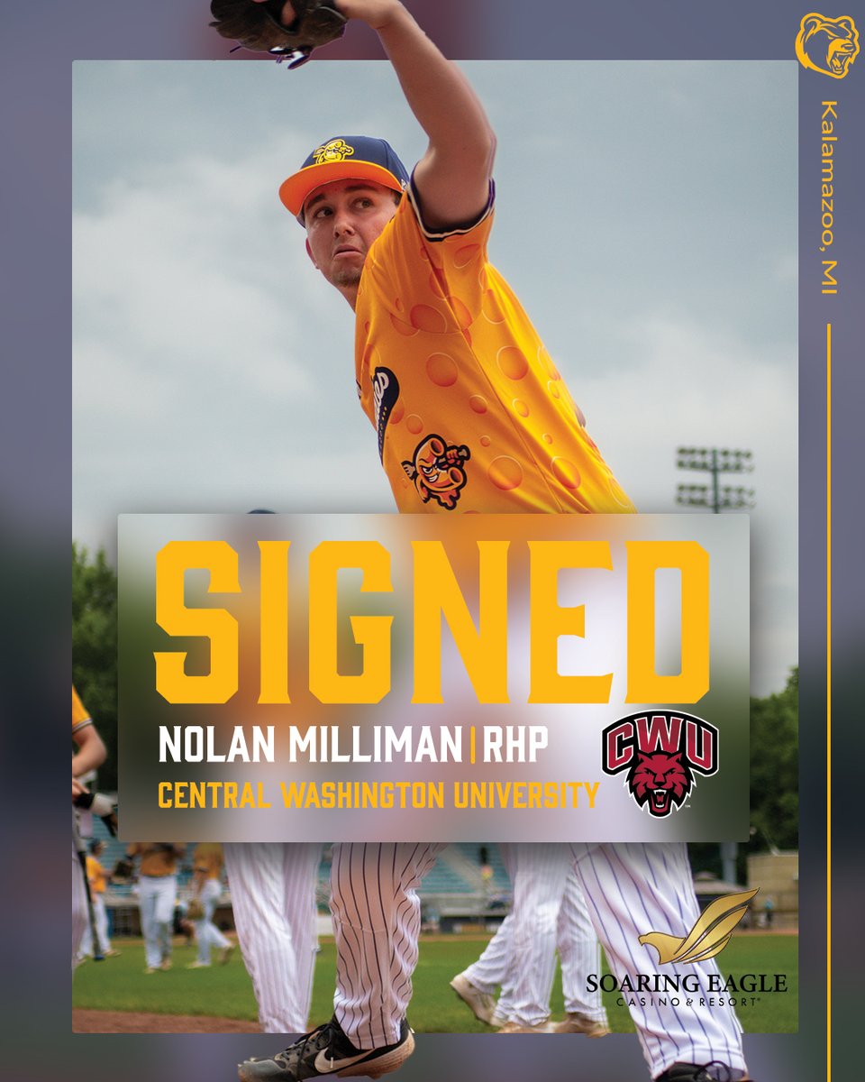 We've got it LOCKED down 🔒

The best bullpen in the league brings back its top three arms. Welcome back @Arob_518, <a href="/Jake_Carroll32/">Jake Carroll</a> and <a href="/MillimanNolan/">Nolan Milliman</a>

📑 tinyurl.com/2v72mp3n

@SoaringEagle // #GrowlersPipeline