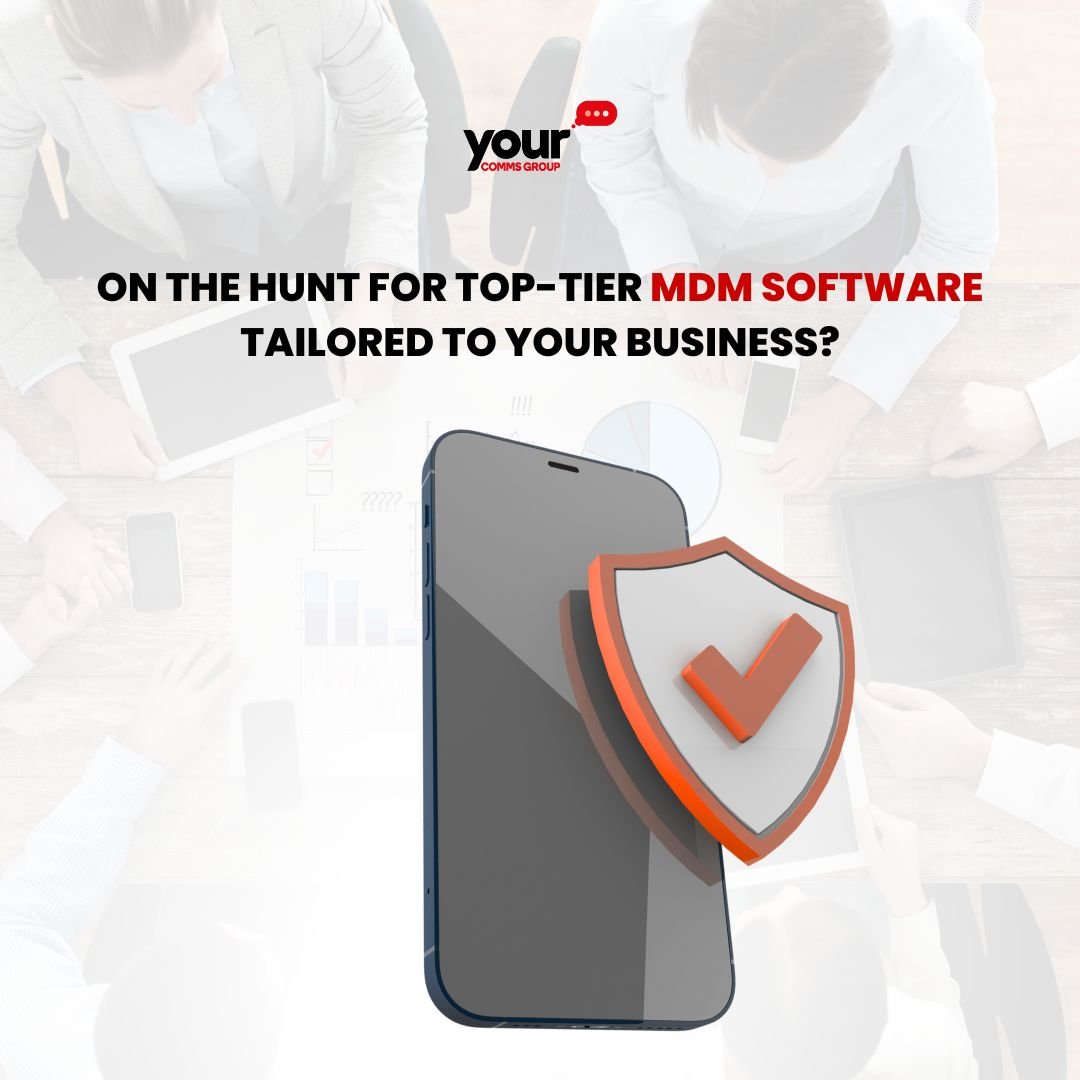 YourCommsGroup's tweet image. 📱💼 On the hunt for top-tier MDM software tailored to your business? Look no further than Your Comms Group! We specialise in crafting customised MDM solutions to precisely fit your requirements. 

020 330 114 60
hubs.la/Q02r8n0y0
#MDMSoftware #BusinessSolutions