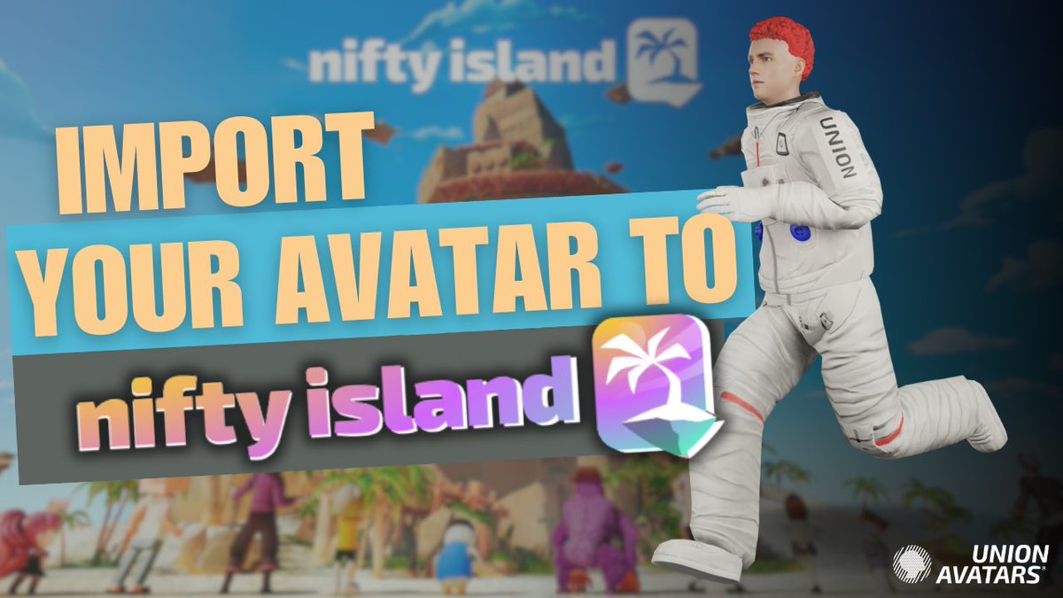 🚀 Ready to make your mark on @nifty_island? Here’s how: 👤 Create your avatar in our platform 🎮 Import into Nifty Island & start playing 🌐 Full guide: youtube.com/watch?v=OdEpCn… Jump into a world of adventure with your personalized avatar! 🌟 #NiftyIsland #UnionAvatars