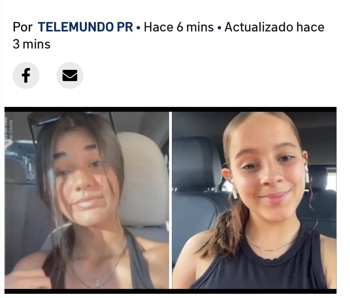 #ultimahora FBI arresta a dos hombres por el secuestro y asesinato de Tanaisha De Jesús Curet de 15 años y Naya Ramos López de 13, ocurridos el 25 de julio del 2023
