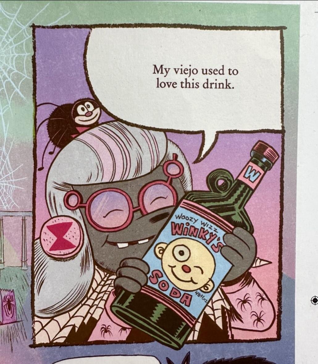 My Viejo used to love this drink. A panel from ¡Vamos! Let’s celebrate Halloween and Dia de los Muertos . Available this July from @versifybooks and @harperkids !