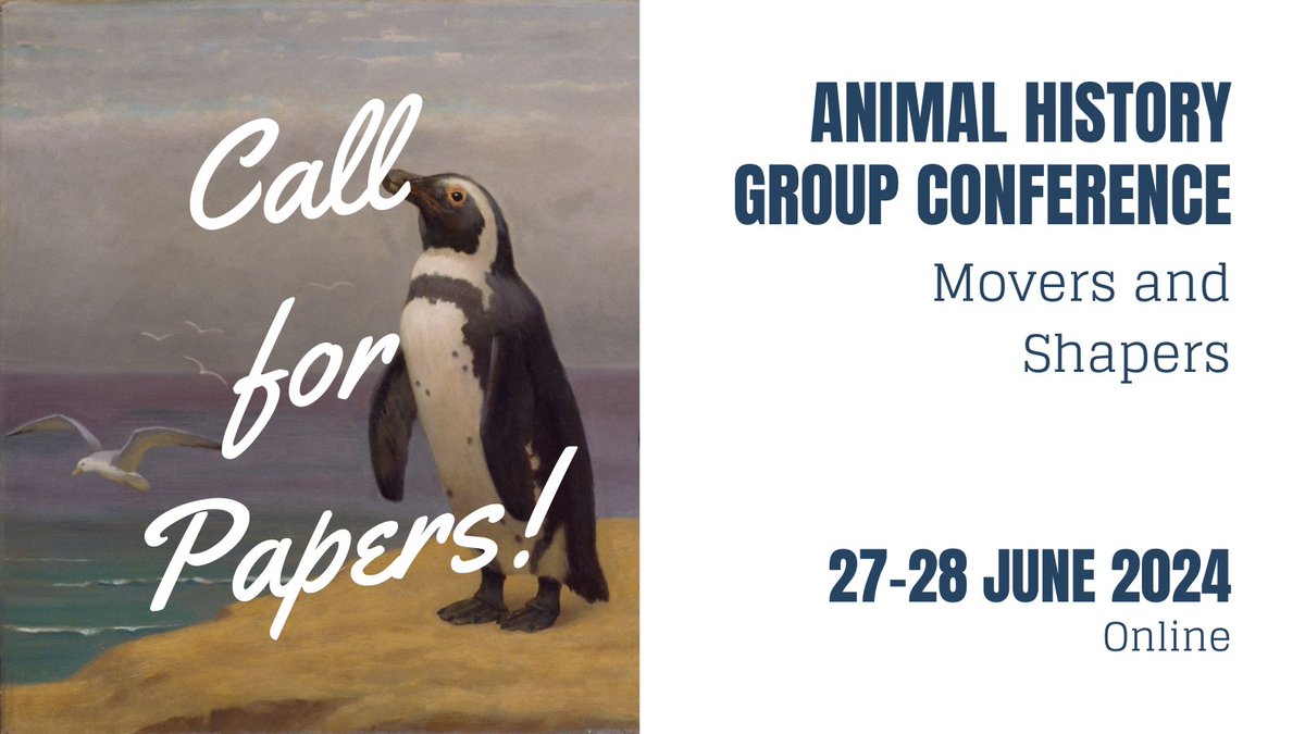 📢Call for Papers Deadline Tomorrow!  

It's great to see all the abstracts coming in for our 2024 Summer Conference. If you're still planning to submit something, don't delay - the deadline is tomorrow, 5 APRIL.  

Full details at our website: animalhistorygroup.org/events/summer-…