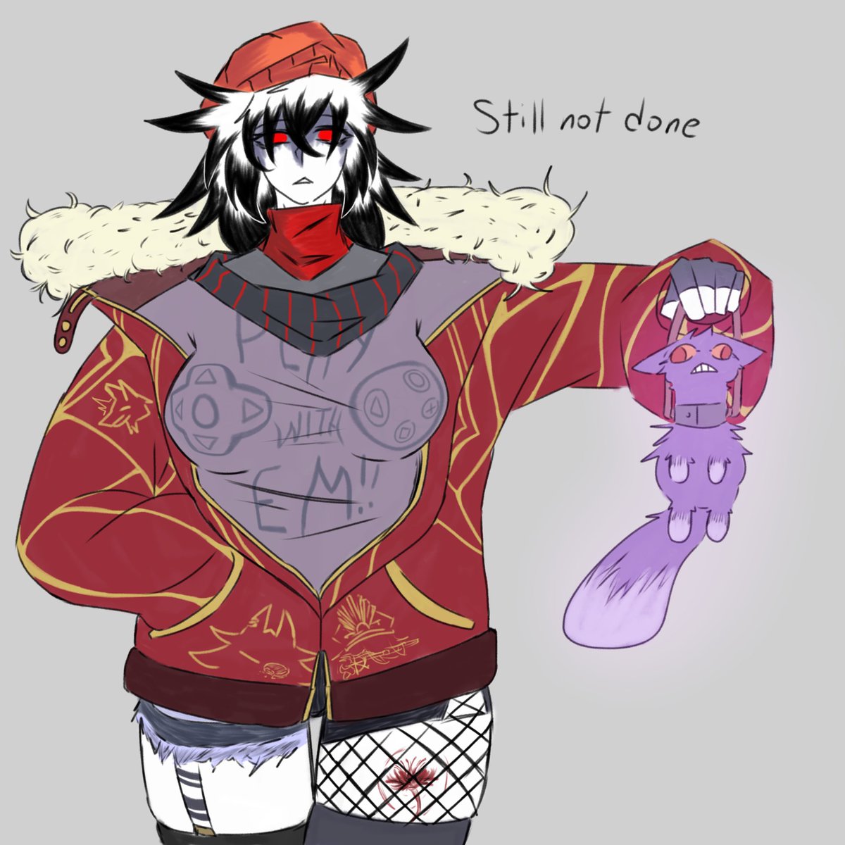 It’s a lamp cat. It’s a robot it doesn’t feel anything