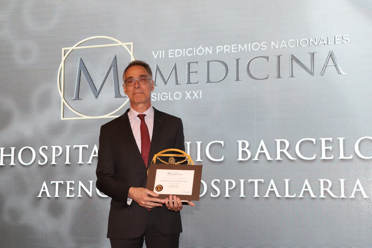 🏆 El #CLÍNIC, Premi Nacional de Medicina 2024 en atenció hospitalària

💪El jurat ha destacat el lideratge en assistència, investigació i docència biomèdica de l’hospital

❤️ Gràcies a tots els que ho heu fet possible!

➕Info 👉tinyurl.com/4s5trny9
