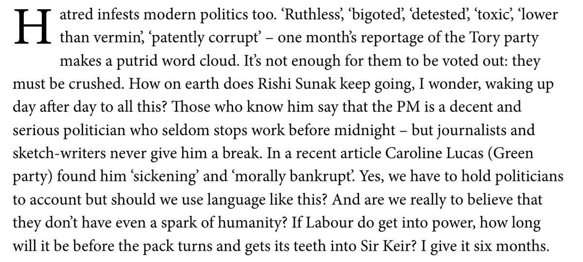 Anthony Horowitz in this week's @spectator on when the herd will move against Labour