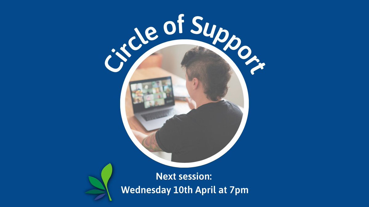 Circle of Support is back on Wednesday 10th April at 7pm! Come along and make some new friends at our online group! buff.ly/47eEGO0