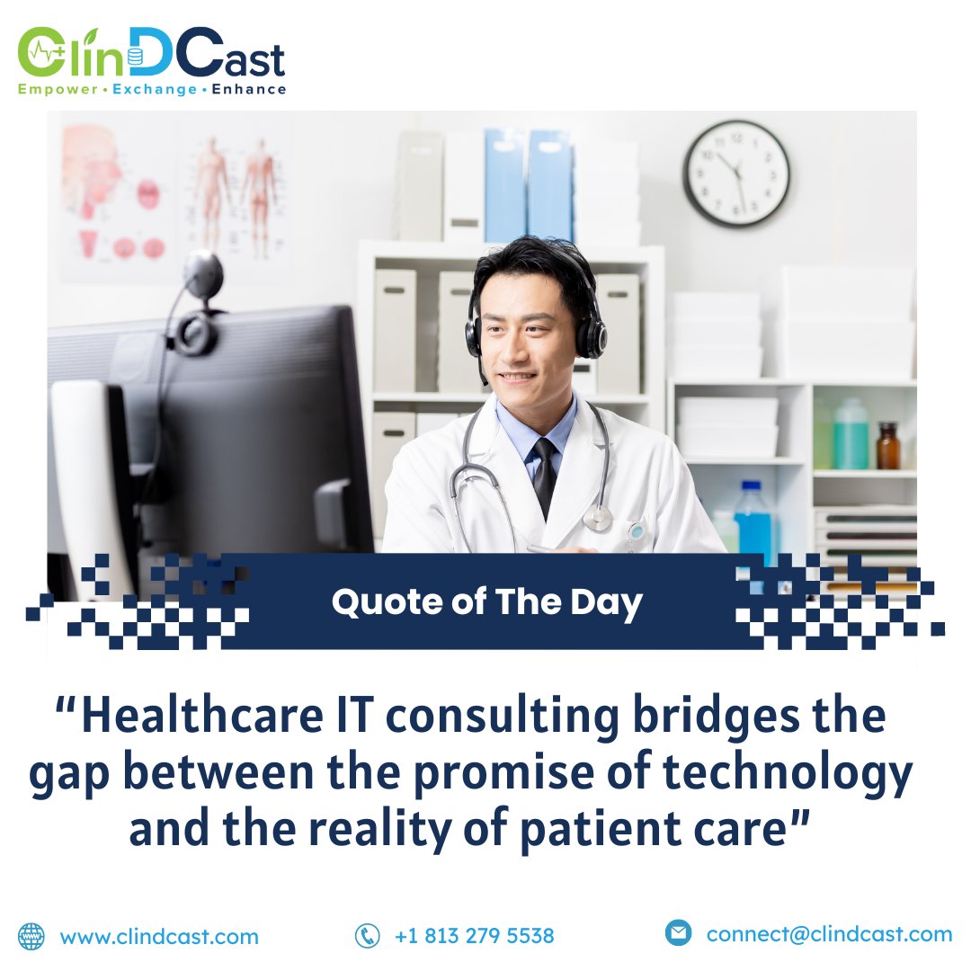 Healthcare IT consulting bridges the gap between the promise of technology and the reality of patient care #healthcareit #healthcareinnovation #healthcareconsulting #healthcareconsultant #healthcareconsultancy #quote #quoteoftheday