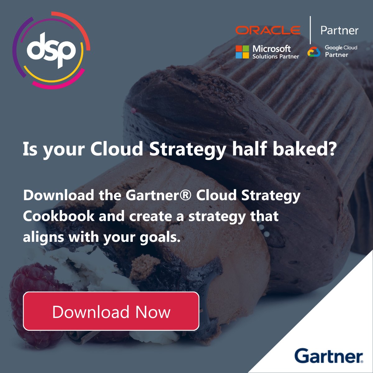 If your Cloud strategy feels half-baked, use the Gartner® Cloud Strategy Cookbook as a template to create an ongoing Cloud strategy that aligns with your organisation and overall goals. bit.ly/3SZqRNc #gartner #cloud #strategy