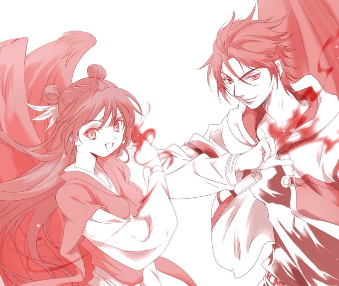 #六爻 #烈火澆愁 烈火はまだアニメしか知らないけど一緒にしてみたかったので 