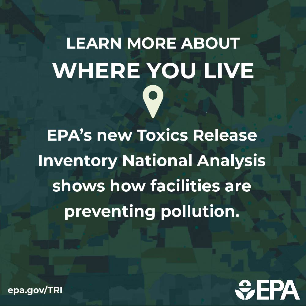 It’s always better to prevent waste rather than managing it after it’s created. TRI-reporting facilities increased their pollution prevention activities by 6.5% in 2022. The new Toxics Release Inventory National Analysis shows the progress being made. epa.gov/trinationalana…