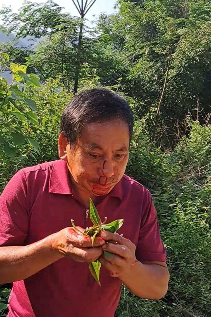 MeiteiYek's tweet image. #KukiZo people become a threat to peace &amp;amp; prosperity of the region wherever they settle by triggering #CommunalViolence.

@AmitShah @NBirenSingh please 🙏 take deterrent actions. Soft handling of these #KukiNarcoTerrorists &amp;amp; CSOs destroying the Nation.
 ukhrultimes.com/liangmai-nagas…