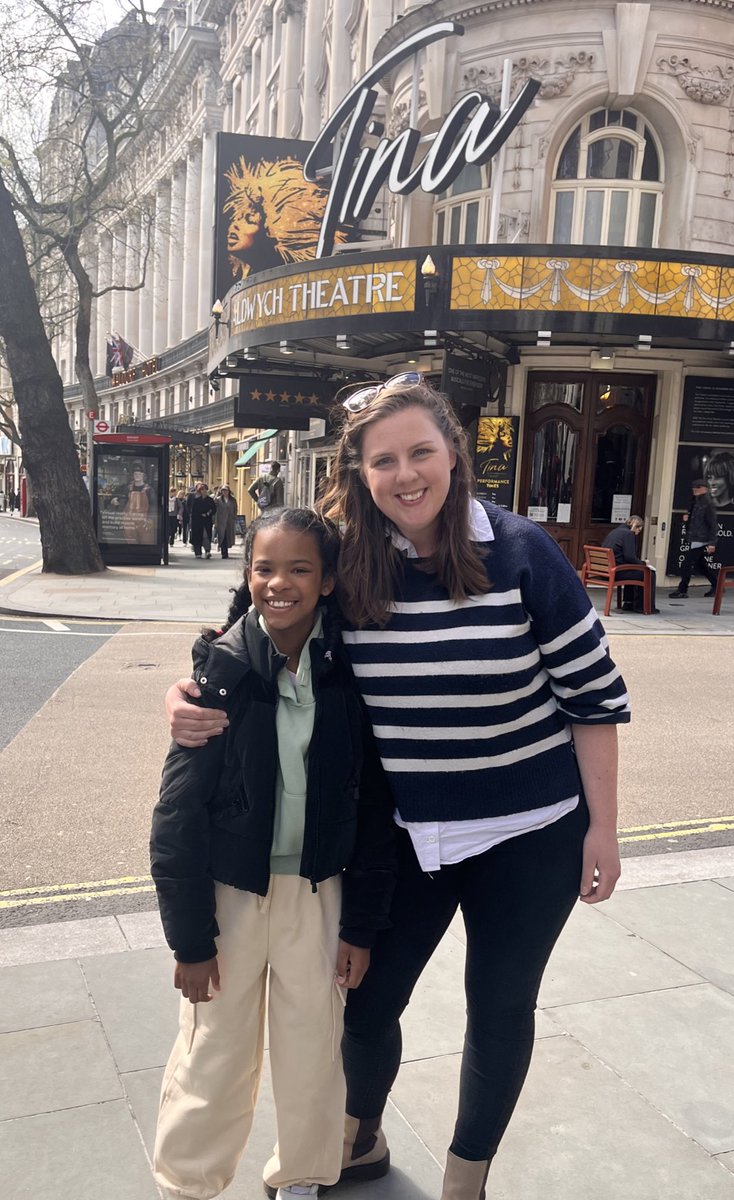 It’s always such a pleasure to watch my clients perform and today I can’t wait to see Tahlia play Young Alline in @tinathemusical at The Aldwych Theatre ⭐️ #TinaTurner #ProudMary #AldwychTheatre #ChildActor #WestEnd #TalentAgent