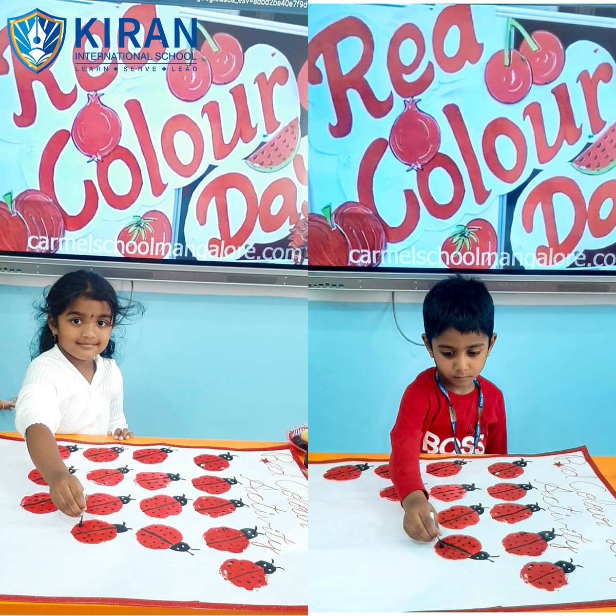 KIRAN_INTSCHOOL's tweet image. RED COLOUR DAY CELEBRATION
Our young #Kiranites came dressed in vibrant #redcolour and enjoyed themselves by doing a plethora of activities related to the colour red that kept them engrossed throughout the day.
What a blast,kids were overjoyed.
#Kiranites rocked on Red Day