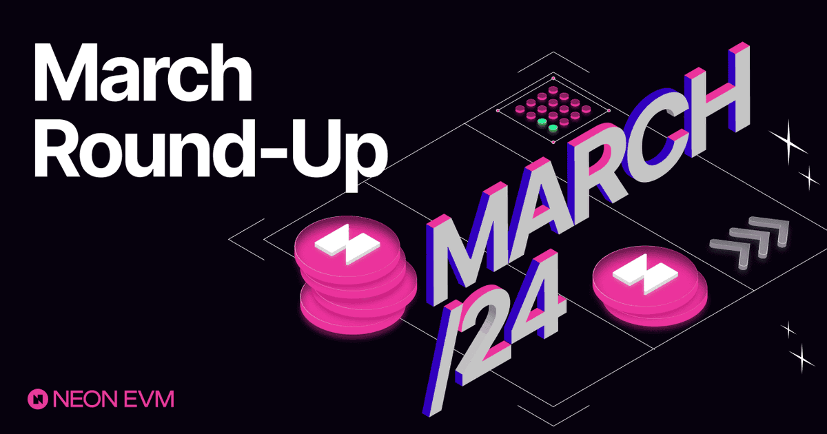 The March round-up just dropped🫡 ETH Seoul, ETH Belgrade, JokeRace, audits, tech updates & more. Read the full article: neonevm.org/blog/Neon_EVM_…