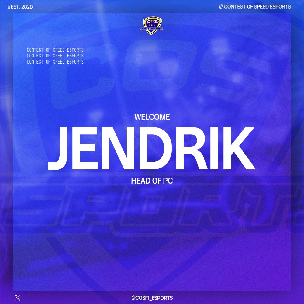 First Announcement of the new era, he’s been with us a while now but we’re still proud to announce that @eCOS_Jendrik has joined the team as a PC Manager. The experience and quality he brings to eCOS is invaluable and we’re delighted to have secured our man after years of trying.
