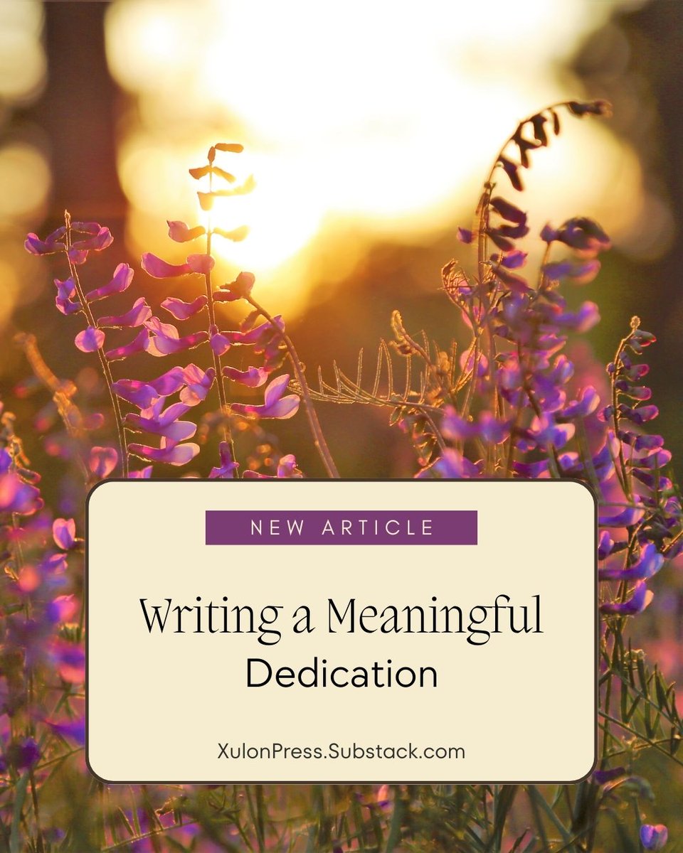 Pondered over dedicating your book to someone special but stuck on the how? Dive into the process with us on Substack 👉  bit.ly/3VK4BKd 📚💫
